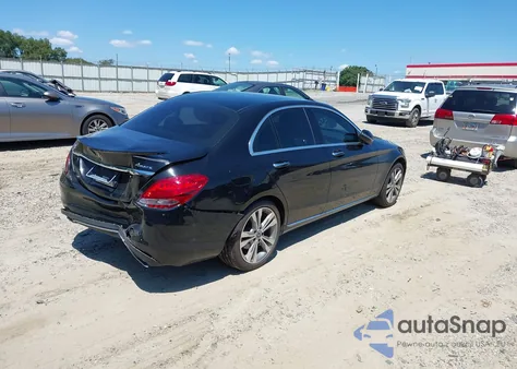 2018 Mercedes-Benz C 300 4Matic from USA, damaged, VIN 55SWF4KB7JU275364